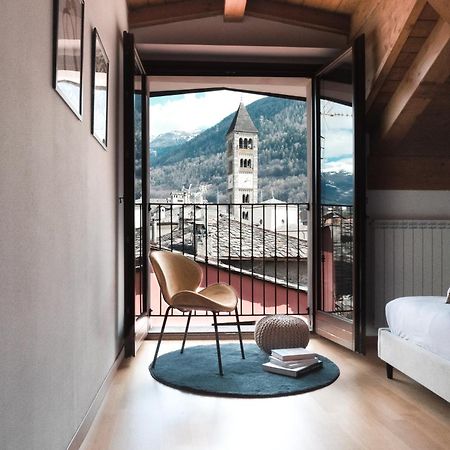 Penthouse Con Vista 6 Minuti Dal Bernina Express Apartment Tirano Bagian luar foto